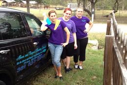 Above and Beyond Cleaning Service - Corpus Christi, TX Employees standing next to company truck